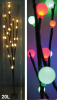 LED branch light with forsted ball, Led branch light