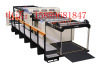 Paper and paperboard cutting machine and converting machine