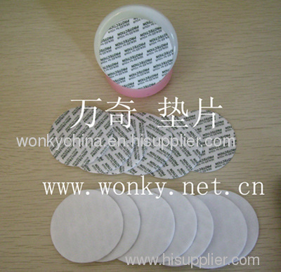 Pressure sensitive compound film seal liner