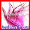 Natural Striped Pink Strung Rooster Feather Hair Extension Wholesale