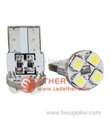 T10 SMD 4leds signal light (E-T10-Wedge-4-3528SMD-W)