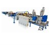 PC,PP,PE and PVC plastic hollow sheet extrusion line