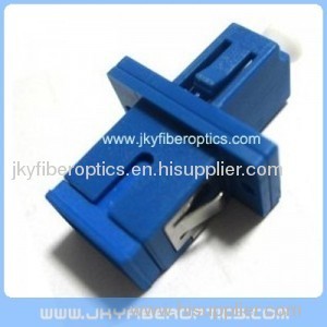 SC to LC fiber hybrid adaptor plastic housing