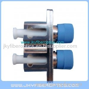 LC-FC Duplex Hybrid Fiber Optical Adapter,female to female,metal housing