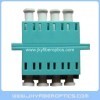 LC/PC Quad Fiber Optical Adaptor-Light Blue Color