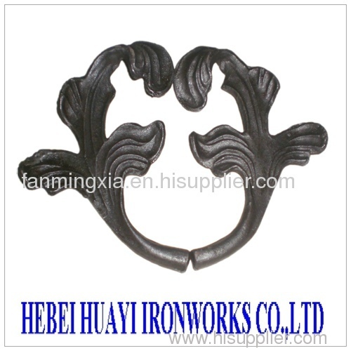 ornamental wrought iron fitting