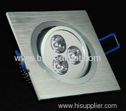 3W 3pcs high power led downlight