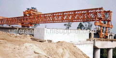 Bridge beam erection machine