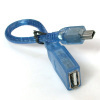 usb cable female to mini 5 pin male