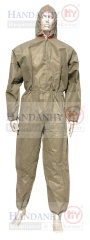 Chemical protective coverall/ microporous coverall/clothing/disposable SMS coverall/PE coated coverall