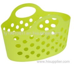 oval basket w/handle