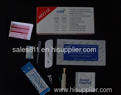 One Step HBsAg Rapid Test for home use