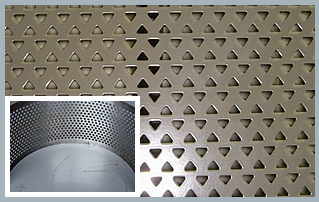 Perforated mesh