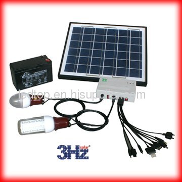 10W solar system,solar lighting system