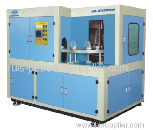Manual prefrom loading automatic PET bottle blowing machine