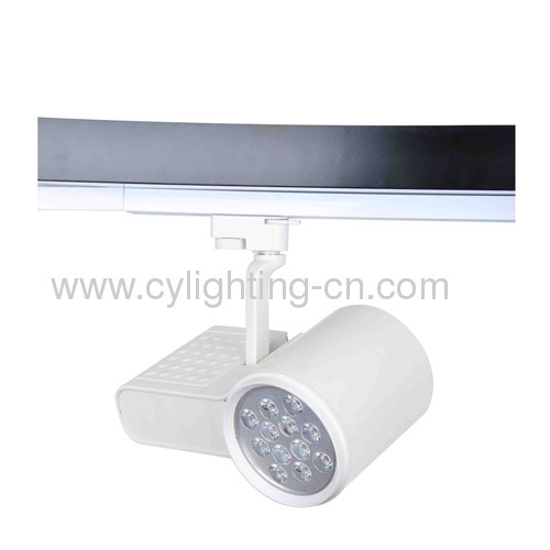 12W Aluminum Die-Casted 237mm×130mm×116mm LED Track Lamp