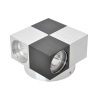 4W 80mm×80mm×55mm Aluminum Die-Cast Moden Square LED Wall Lamps