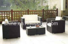 Rattan sofa set