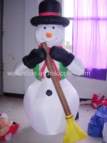 Snow man inflatable Christmas