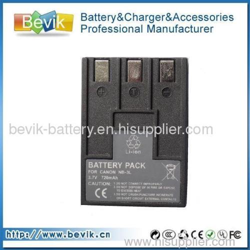 Camera Battery for Canon NB-3L PowerShot SD100 SD500 SD10 SD20