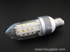 6W E27 G60 28 SMD led candle bulb