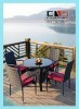 Rattan outdoor furniture dining sets