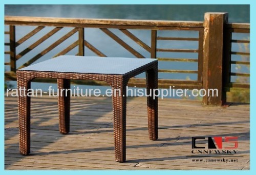 rattan furniture dinning table