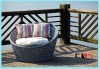 garden rattan furniture sun chaise lounge