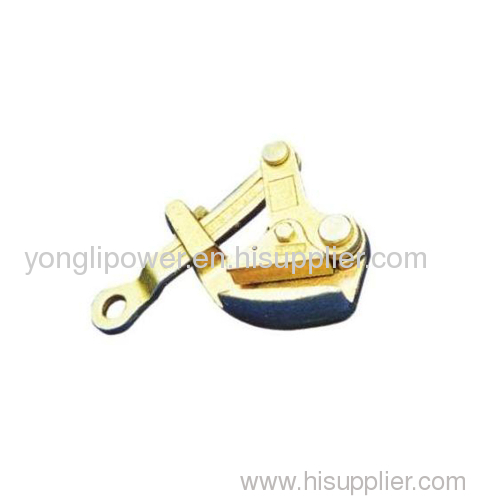 Flexible grip come along clamp