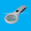 4x hand-held magnifier with 8 pcs led lamps and UV lamp