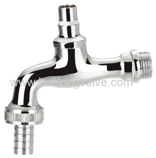 Bib Tap Polished Chrome Plated