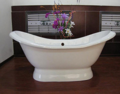 double slipper bath