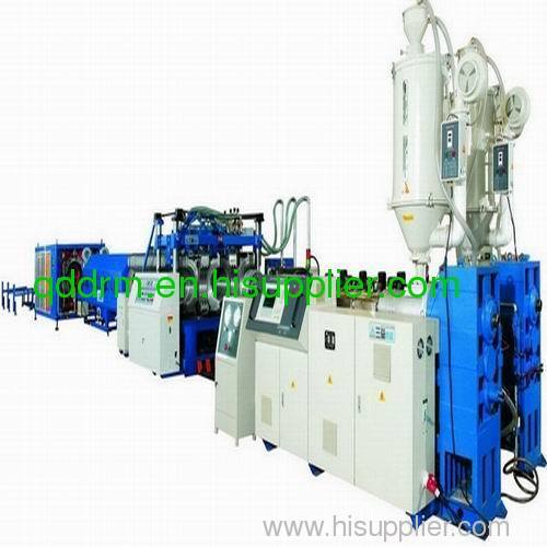 HDPE double wall corrugated pipe production line