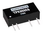 DC/DC Converters/0505S- 3kVDC Isolated 2W dual Output DC/DC Converters