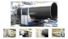 HDPE huge hollow wall winding pipe production line