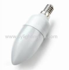 1.6W E14 Base Aluminum Die-casted Φ40mm×118mm LED Candle Bulb Lights