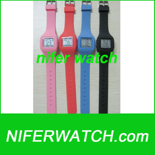 Silicone bracelet digital watch -NFSP022