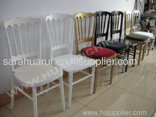 silver napoleon chair
