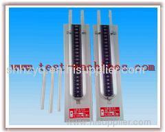 Aluminum alloy plate glass tube manometer