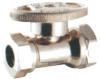 Straight stop valve