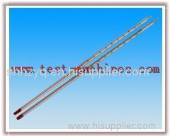 Red liquid thermometer