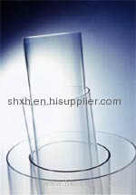 clear plexiglass tube