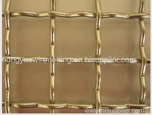 Crimped Stainless Steel Wire Mesh for Decoration