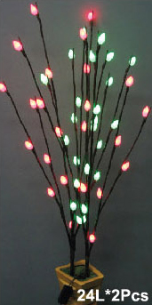 LED pussy willow light, light branch