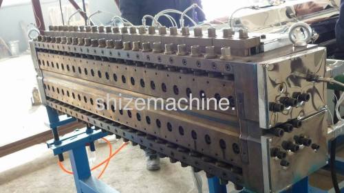 PP corrugated sheet extrusion line