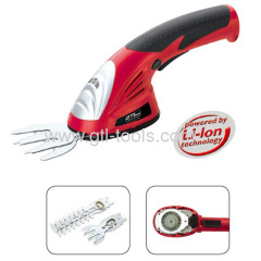 7.2V Cordless Li-ion grass & shrub shear