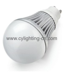 5W Aluminum Die-casted E27 Dimmable Standard Household Base GU10 Globe LED Bulb