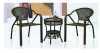 out door ratten table set