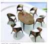 out door ratten table set