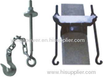 3-10kn Earthwire tackle lifting device for line stringing